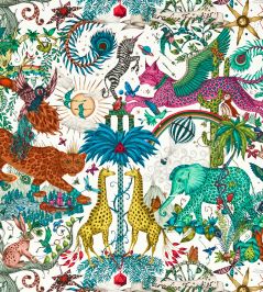 Paradise Lost Wallpaper by Clarke & Clarke Ivory Paradise Lost Wallpaper by Clarke & Clarke Ivory
