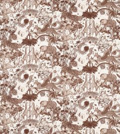 Paradise Lost Fabric by Clarke & Clarke Sepia Paradise Lost Fabric by Clarke & Clarke Sepia
