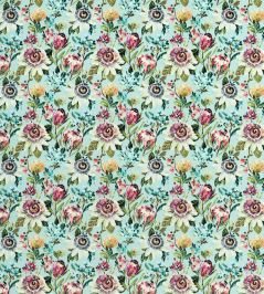 Paradise Velvet Fabric by Studio G Mineral Paradise Velvet Fabric by Studio G Mineral