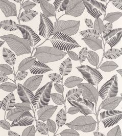 Paraty Wallpaper by Casadeco Noir Fusian Paraty Wallpaper by Casadeco Noir Fusian
