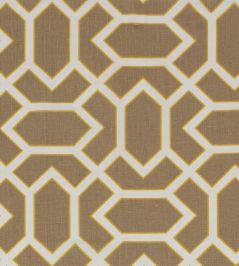 Paravento Fabric by Vanderhurd Tobacco/Moonstone Paravento Fabric by Vanderhurd Tobacco/Moonstone