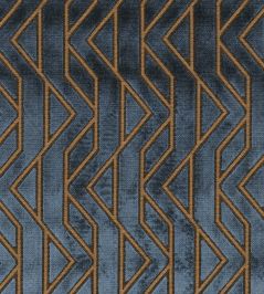 Parioli Fabric by Casamance Petrole Parioli Fabric by Casamance Petrole