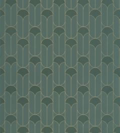 Paris Wallpaper by Caselio Vert Anglais Paris Wallpaper by Caselio Vert Anglais