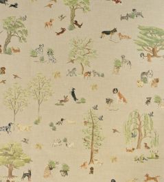 Park Life Fabric by Andrew Martin Natural Park Life Fabric by Andrew Martin Natural