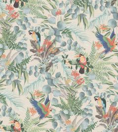 Parrot Wallpaper by Jannelli&Volpi Light Green Parrot Wallpaper by Jannelli&Volpi Light Green