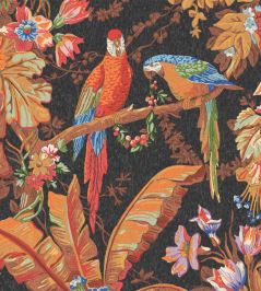 Parrot Talk Wallpaper by Woodchip & Magnolia Terracotta Sunset Parrot Talk Wallpaper by Woodchip & Magnolia Terracotta Sunset