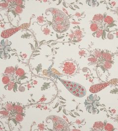 Parvani Fabric by Nina Campbell Pink Parvani Fabric by Nina Campbell Pink