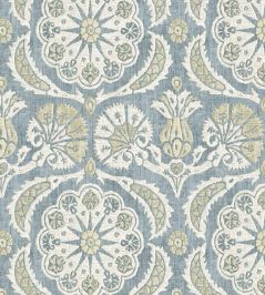 Pasha Wallpaper by Lewis & Wood Seaglass Pasha Wallpaper by Lewis & Wood Seaglass