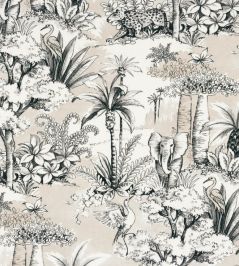 Passaro Fabric by Camengo Perle Passaro Fabric by Camengo Perle