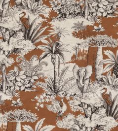 Passaro Fabric by Camengo Terre De Sienne Passaro Fabric by Camengo Terre De Sienne