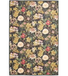 Passiflora Rug by Clarke & Clarke Noir Passiflora Rug by Clarke & Clarke Noir