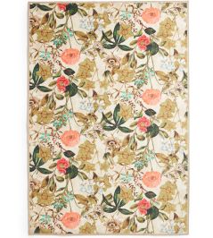 Passiflora Rug by Clarke & Clarke Peaches & Cream Passiflora Rug by Clarke & Clarke Peaches & Cream