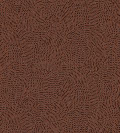 Passy Wallpaper by Casamance Terracotta / Noir Passy Wallpaper by Casamance Terracotta / Noir
