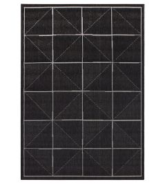 Patio Check Rug by Asiatic Charcoal Patio Check Rug by Asiatic Charcoal