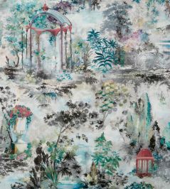 Pavilion Wallpaper by 1838 Wallcoverings Fern Pavilion Wallpaper by 1838 Wallcoverings Fern