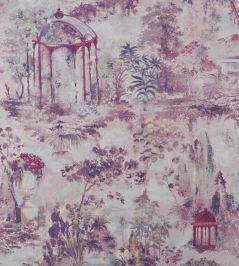 Pavilion Wallpaper by 1838 Wallcoverings Rose Pavilion Wallpaper by 1838 Wallcoverings Rose