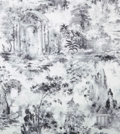 Pavilion Wallpaper by 1838 Wallcoverings Stone Pavilion Wallpaper by 1838 Wallcoverings Stone