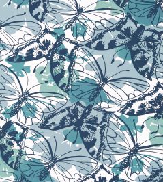 Paxton Wallpaper by Anna French Blue Paxton Wallpaper by Anna French Blue