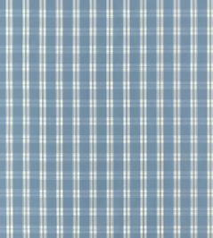 Payton Check Fabric by Anna French Blue Payton Check Fabric by Anna French Blue