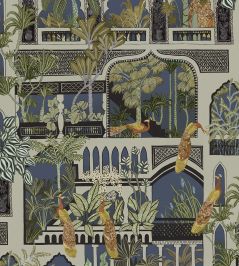 Peacock Arches Wallpaper by Josephine Munsey Petrol Peacock Arches Wallpaper by Josephine Munsey Petrol