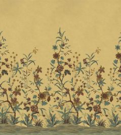 Peacock Toile Scene 2 Mural by Designers Guild Sepia Peacock Toile Scene 2 Mural by Designers Guild Sepia