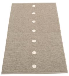 Peg Rug by Pappelina Dark Linen/Vanilla Peg Rug by Pappelina Dark Linen/Vanilla