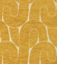 Pelican Fabric by Pepe Penalver Yellow Pelican Fabric by Pepe Penalver Yellow