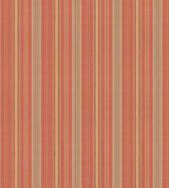 Penny Stripe Fabric by GP & J Baker Soft Red Penny Stripe Fabric by GP & J Baker Soft Red