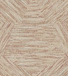 Pentagono Wallpaper by Arte Maroon Pentagono Wallpaper by Arte Maroon