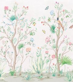 Peonies Mural by Coordonne Pure Peonies Mural by Coordonne Pure
