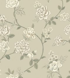 Peony Garden Wallpaper by Borastapeter Sage Stone Peony Garden Wallpaper by Borastapeter Sage Stone