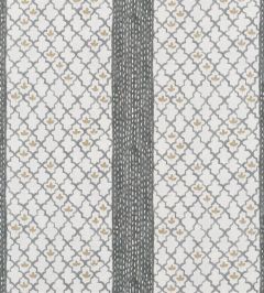 Pergola Trellis Fabric by Designers Guild Slate Pergola Trellis Fabric by Designers Guild Slate