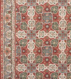 Perseus Fabric by Colefax and Fowler Red/Green Perseus Fabric by Colefax and Fowler Red/Green