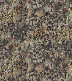 Persian Leopard Fabric by Arley House Ash Grey Persian Leopard Fabric by Arley House Ash Grey