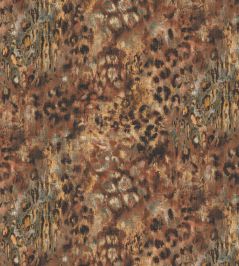 Persian Leopard Fabric by Arley House Ember Persian Leopard Fabric by Arley House Ember