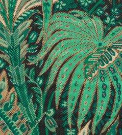 Persian Voyage in Amersham Linen Fabric by Liberty Jade Persian Voyage in Amersham Linen Fabric by Liberty Jade