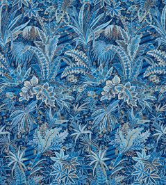 Persian Voyage in Majorelle Fabric by Liberty Lapis Stone Persian Voyage in Majorelle Fabric by Liberty Lapis Stone