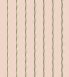 Petal Stripe Wallpaper by Farrow & Ball Pink Ground / Yeabridge Green Petal Stripe Wallpaper by Farrow & Ball Pink Ground / Yeabridge Green