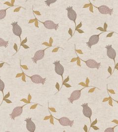Petite Tulipe Fabric by Vanderhurd Lavendar & Lilac/Champignon Petite Tulipe Fabric by Vanderhurd Lavendar & Lilac/Champignon