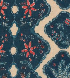 Phoenicia Batik Fabric by MINDTHEGAP Indigo Taupe Phoenicia Batik Fabric by MINDTHEGAP Indigo Taupe