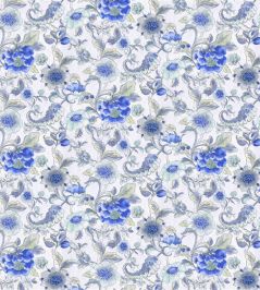 Piccadilly Park Fabric by Designers Guild Woad Piccadilly Park Fabric by Designers Guild Woad