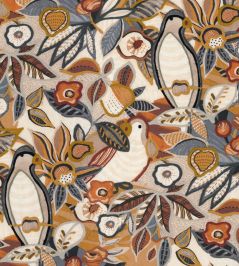 Pico Bonito Fabric by Casamance Mordore/Gris Pico Bonito Fabric by Casamance Mordore/Gris