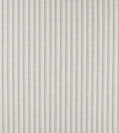 Pico Stripe Fabric by Jane Churchill Blue Pico Stripe Fabric by Jane Churchill Blue
