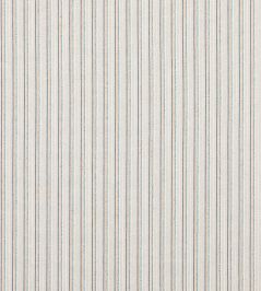 Pico Stripe Fabric by Jane Churchill Indigo/Copper Pico Stripe Fabric by Jane Churchill Indigo/Copper