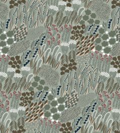 Pieni Letto Wallpaper by Marimekko Green Pieni Letto Wallpaper by Marimekko Green