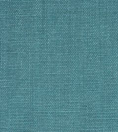 Piet Performance Linen Fabric by Schumacher Aquamarine Piet Performance Linen Fabric by Schumacher Aquamarine