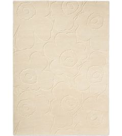 Piirto Unikko Rug by Marimekko Natural White Piirto Unikko Rug by Marimekko Natural White