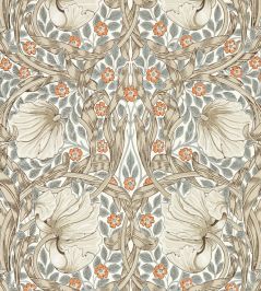 Pimpernel Wallpaper by Morris & Co Linen/Coral Pimpernel Wallpaper by Morris & Co Linen/Coral