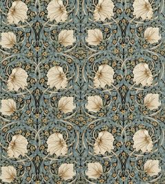 Pimpernel Fabric by Morris & Co Ink/Sage Pimpernel Fabric by Morris & Co Ink/Sage