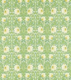 Pimpernel Fabric by Morris & Co Weld / Leaf Green Pimpernel Fabric by Morris & Co Weld / Leaf Green